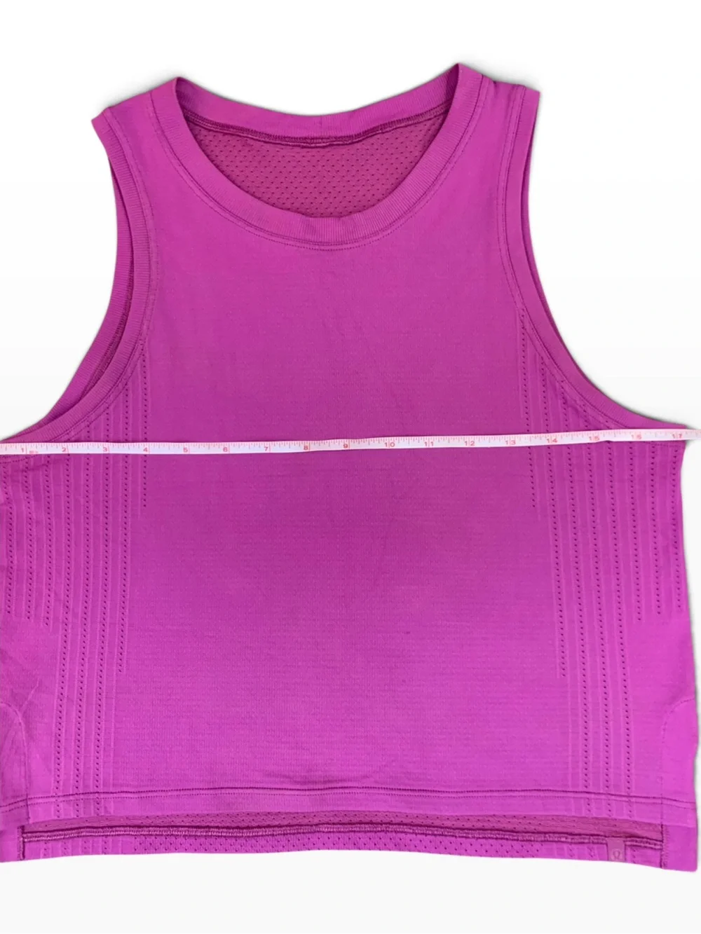 Lululemon Train to Be Tank Top Vivid Plum Est Size 4 Like New